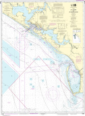 NOAA Chart 11389–St Joseph and St Andrew Bays