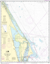NOAA Chart 11484–Ponce de Leon Inlet to Cape Canaveral NOAA Chart 11484–Ponce de Leon Inlet to Cape Canaveral