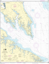 NOAA Chart 12233–Potomac River Chesapeake Bay to Piney Point NOAA Chart 12233–Potomac River Chesapeake Bay to Piney Point
