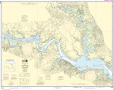 NOAA Chart 12251–James River  Jamestown Island to Jordan Point