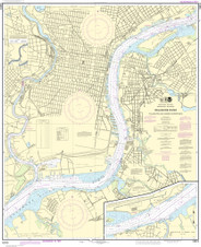NOAA Chart 12313–Philadelphia and Camden Waterfronts