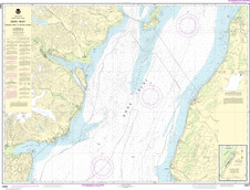 NOAA Chart 16661–Cook Inlet-Anchor Point to Kalgin Island;Ninilchik Harbor