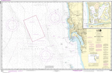 NOAA Chart 18765–Approaches to San Diego Bay;Mission Bay