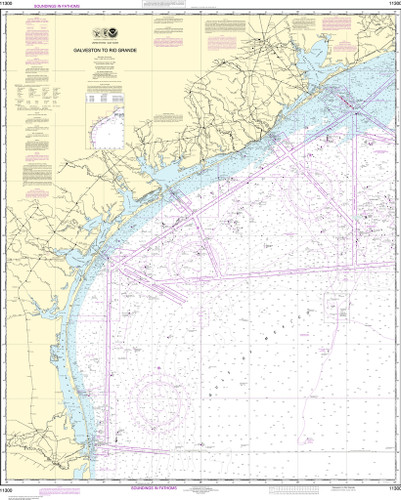 NOAA Chart 11300–Galveston to Rio Grande