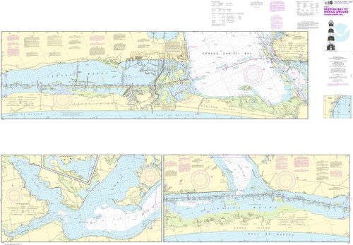 NOAA Chart 11308–Intracoastal Waterway Redfish Bay to Middle Ground
