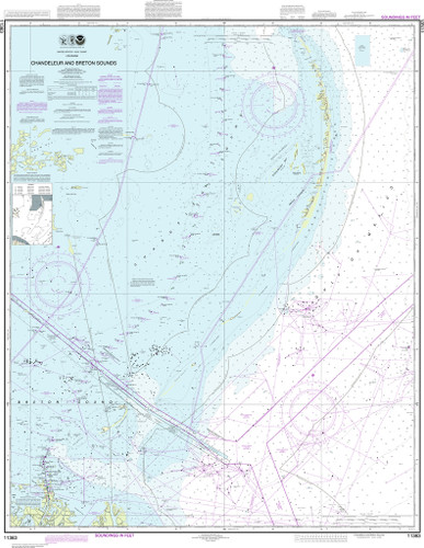 NOAA Chart 11363–Chandeleur and Breton Sounds