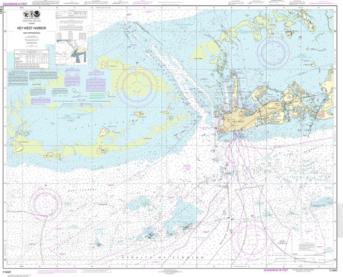 NOAA Chart 11441–Key West Harbor and Approaches