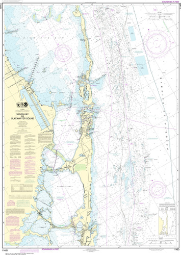 NOAA Chart 11463–Intracoastal Waterway Sands Key to Blackwater Sound