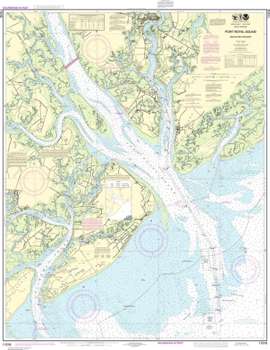 NOAA Chart 11516–Port Royal Sound and Inland Passages
