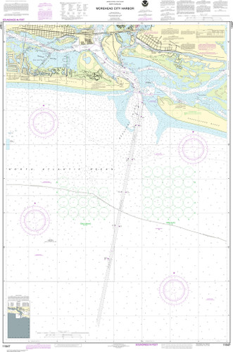 NOAA Chart 11547–Morehead City Harbor