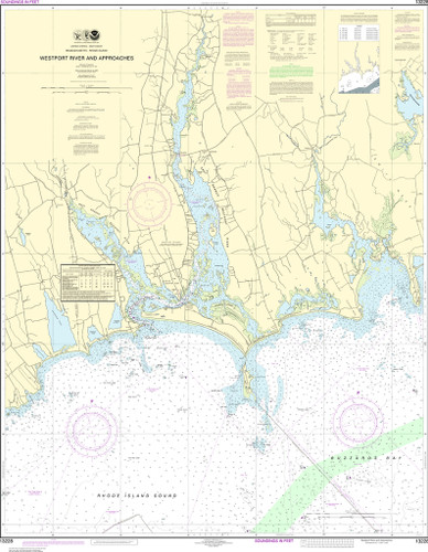 NOAA Chart 13228–Westport River and Approaches