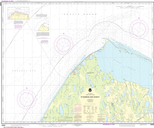 NOAA Chart 16082–Pt. Barrow and vicinity