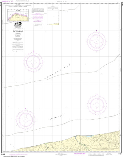 NOAA Chart 16104–Cape Sabine