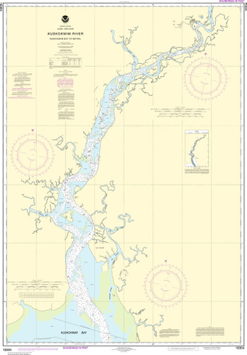 NOAA Chart 16304–Kuskokwim Bay to Bethel