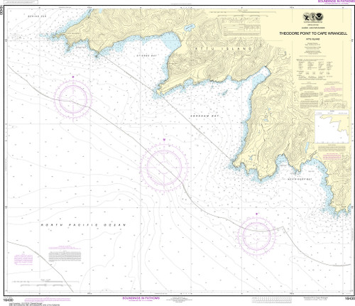 NOAA Chart 16430–Attu Island Theodore Pt. to Cape Wrangell