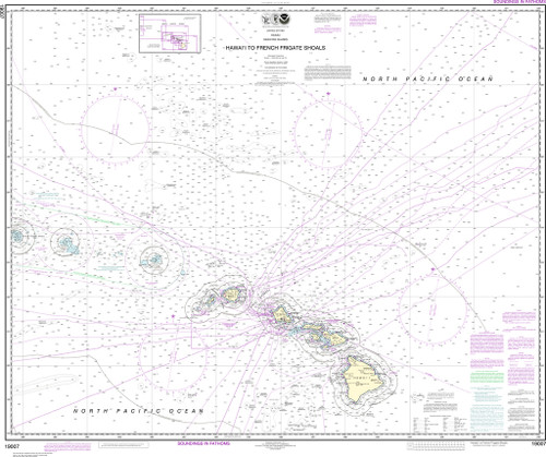 NOAA Chart 19007–Hawai‘i to French Frigate Shoals