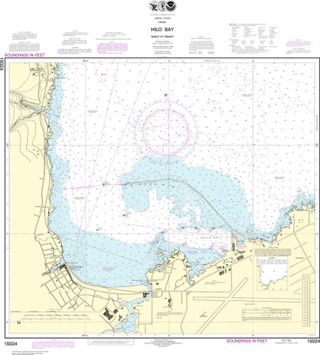 NOAA Chart 19324–Island Of Hawai‘i Hilo Bay