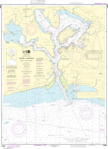 NOAA Chart 19366–Pearl Harbor O‘ahu South Coast