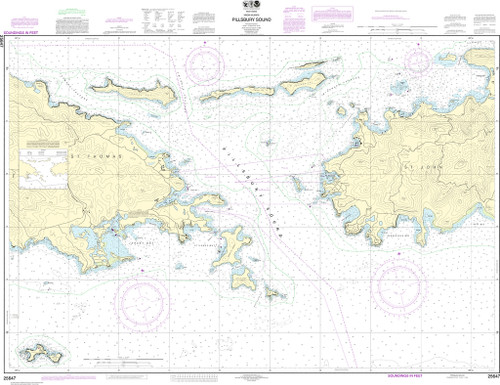 NOAA Chart 25647–Pillsbury Sound
