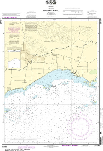 NOAA Chart 25689–Puerto Arroyo