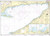 NOAA Chart 14838–Buffalo to Erie;Dunkirk;Barcelone Harbor