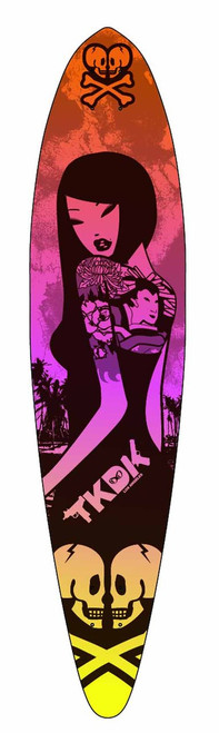 Tokidoki Sunset Longboard Deck -- DEC111555