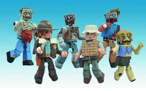 Walking Dead Minimates Ser 1 Assortment -- APR121687 Walking Dead Minimates Ser 1 Assortment -- APR121687