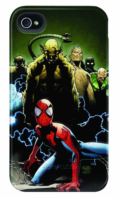 Spider-Man Deep Trouble iPhone 4/4S Barely There Case -- DEC111908