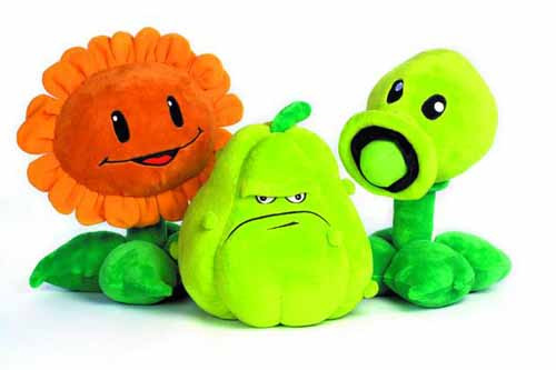 Plants Vs Zombies 7-In Plush Assortment -- DEC121679 Plants Vs Zombies 7-In Plush Assortment -- DEC121679