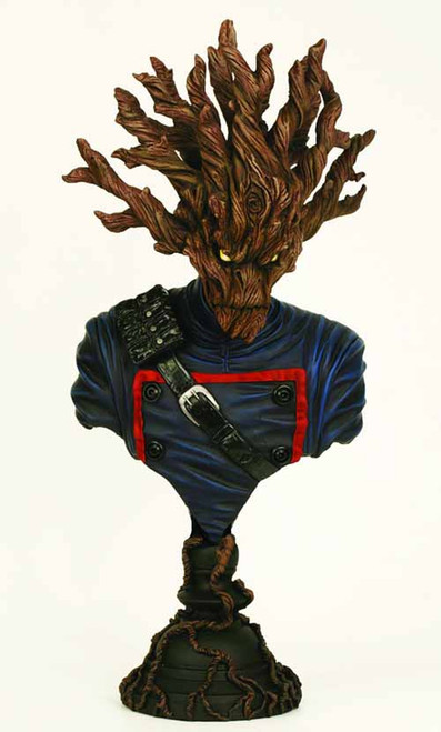 Groot Mini-Bust -- Guardians of the Galaxy Bowen Designs -- DEC121689 Groot Mini-Bust -- Guardians of the Galaxy Bowen Designs -- DEC121689