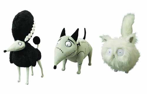 Frankenweenie Plush 3-Piece Assortment -- DEC121754 Frankenweenie Plush 3-Piece Assortment -- DEC121754