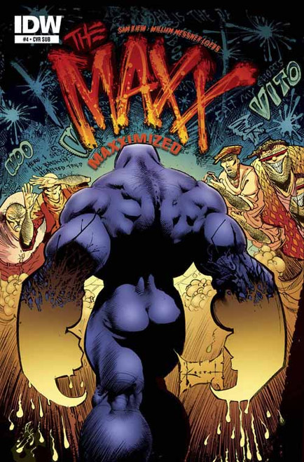Maxx Maxximized #4 Subscription Variant -- DEC130385