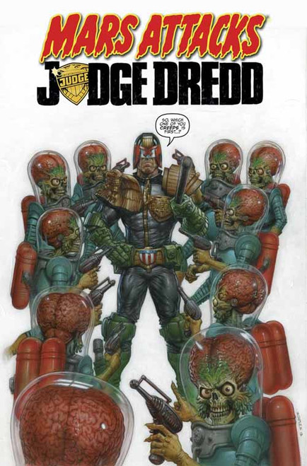 Mars Attacks Judge Dredd TPB -- DEC130398