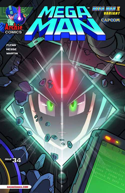 Mega Man #34 Mega Man X Variant Cover -- DEC130865