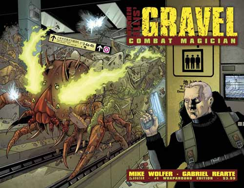 Gravel Combat Magician #1 Wrap Cover (Mature Readers) -- DEC130910