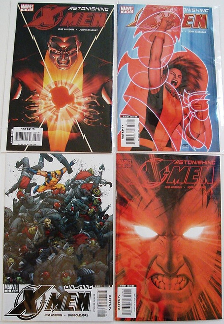 Astonishing X-Men 20, 21, 23, 24, 25, 26, 27 Whedon Cassaday -- COMIC00000033-002