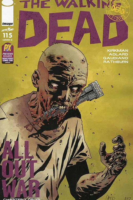 Dynamic Forces Walking Dead #115 NYCC Variant CGC Graded -- DEC131144