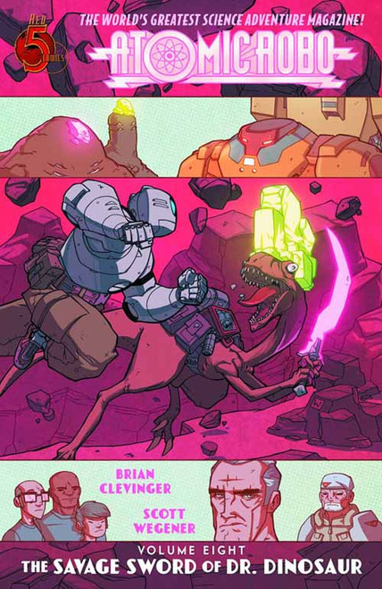 Atomic Robo TPB Vol 08 Savage Sword Of Dr Dinosaur -- DEC131266