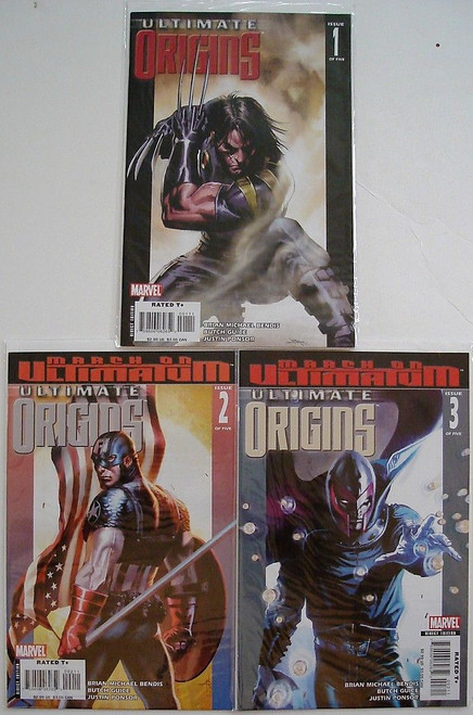 Ultimate Origins 1, 2, 3, 4, 5 Wolverine X-Men Avengers Bendis Guice -- COMIC00000074-004 Ultimate Origins 1, 2, 3, 4, 5 Wolverine X-Men Avengers Bendis Guice -- COMIC00000074-004