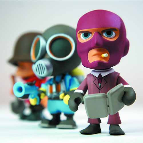 Team Fortress 2 3in Vinyl Figure 12pc Blind Mystery Box BMB -- DEC131903