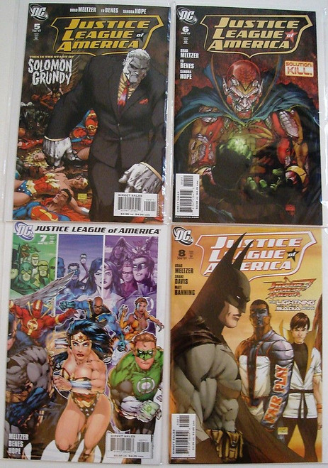 Justice League Of America 2006 5, 6, 7, 8, 9, 10, 12 Batman Meltzer -- COMIC00000075-002 Justice League Of America 2006 5, 6, 7, 8, 9, 10, 12 Batman Meltzer -- COMIC00000075-002