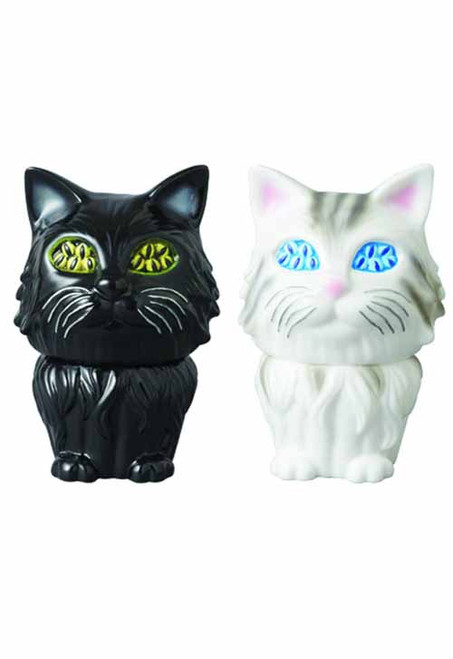 Refreshment Many Eyes Cat Sofubi 2pk -- Medicom -- DEC131941