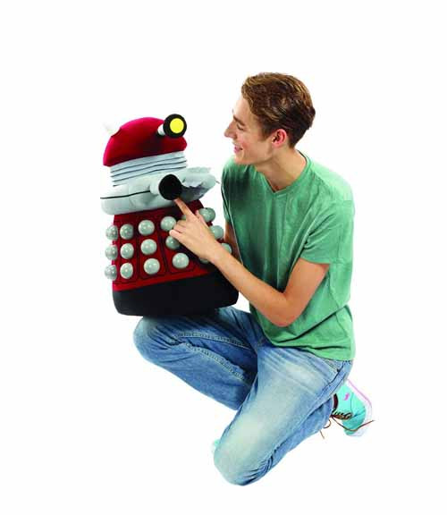 Doctor Who 24in Talking Burgundy Dalek with LED Light -- DEC131988 Doctor Who 24in Talking Burgundy Dalek with LED Light -- DEC131988