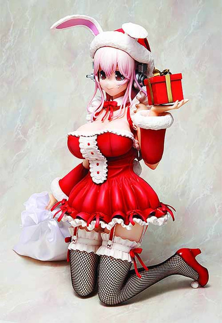 Nitro Super Sonic Super Sonico PVC Figure Santa Version -- DEC132064