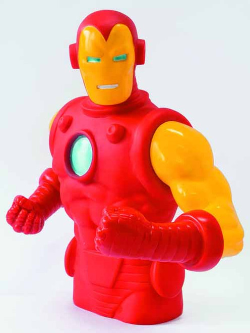 Classic Iron Man Bust Bank -- Avengers Marvel Comics -- DEC132215 Classic Iron Man Bust Bank -- Avengers Marvel Comics -- DEC132215