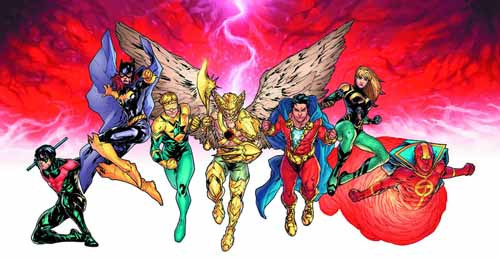 DC Deck Building Game Heroes Unite Playmat -- DEC132312