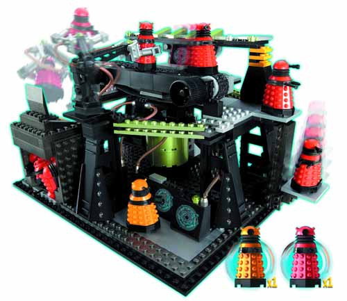 Doctor Who Char Building Dalek Factory Set -- FEB121638