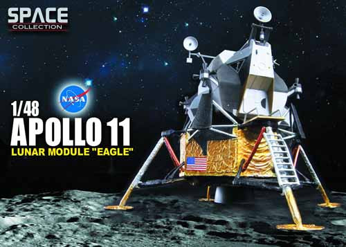 Nasa Apollo 11 Lunar Module 1/48 Scale Diecast Model -- FEB121669 Nasa Apollo 11 Lunar Module 1/48 Scale Diecast Model -- FEB121669