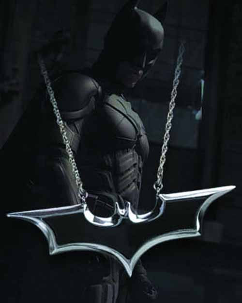 Batman Emblem Pendant - DC Comics DCU -- FEB121710