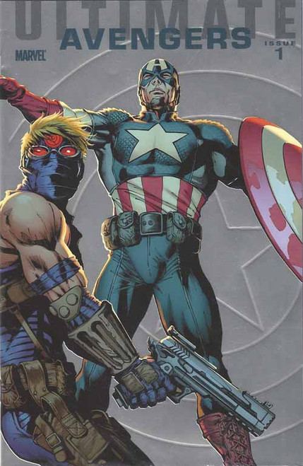 Ultimate Avengers 1 -- Captain America Hawkeye Foil Variant -- Pacheco -- COMIC00000143 Ultimate Avengers 1 -- Captain America Hawkeye Foil Variant -- Pacheco -- COMIC00000143